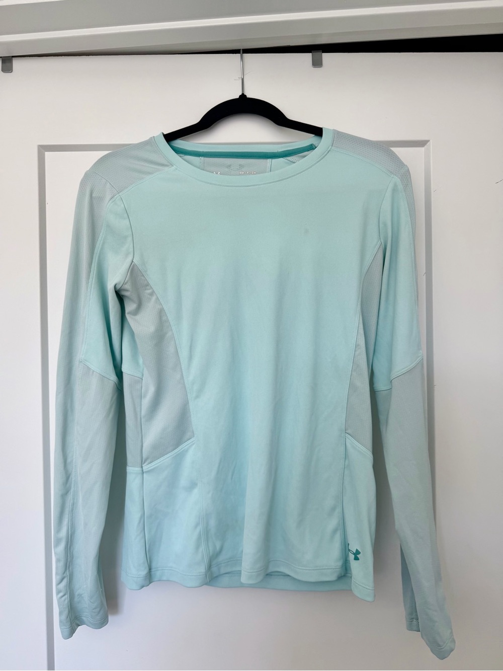 Under Armour Mint Green Long Sleeve Athletic Top